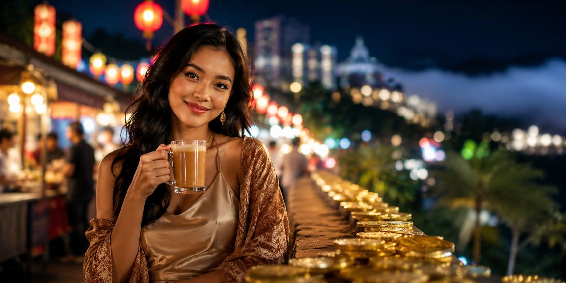 Suasana kasino hiburan Genting Highlands gaya Malaysia bersama 12huat